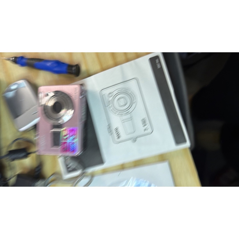 Sanyo VPC-E760 7.1MP Digital Camera Pink CCD Complete In Box Tested - Picture 8 of 11